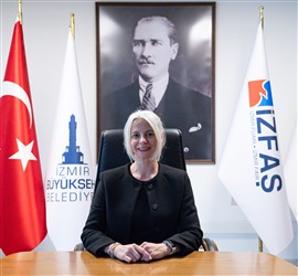 İZFAŞ Genel Müdürü Tuğçe Cumalıoğlu