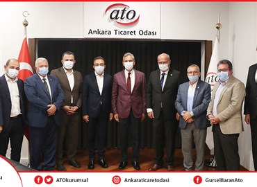 Türsab Heyetinden Ankara Ticaret Odası’na Teşekkür Ziyareti