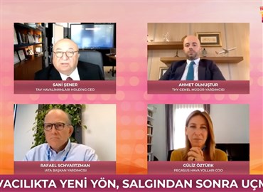 TÜRSAB 1. Uluslararası Turizm Forumu "Havacılıkta Yeni Yön, Salgından Sonra Uçmak Paneli"