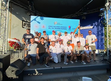 Güney Ege Sahil Güvenlik 40. Yıl Yelken Kupası Yarışları, Muğla'nın Bodrum İlçesinde Gerçekleştirildi.