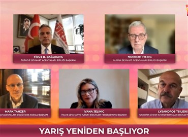 Türsab 1. Uluslararası Turizm Forumu ‘Yarış Yeniden Başlıyor’ Paneli