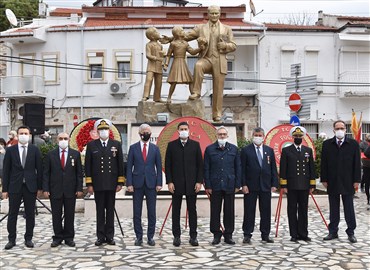 Çanakkale Destanının 106.Yıldönümü Foça’da Anıldı