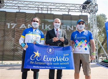 Başkan Soyer Euro Velo 8. Akdeniz Rotası İzmir Güzergahı’nı Açtı