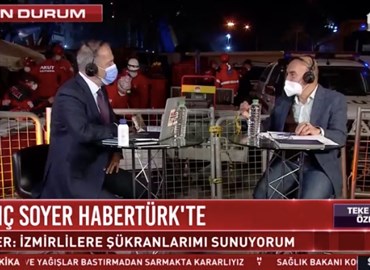 Başkan Soyer Teke Tek Programına Katıldı