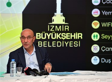 Başkan Soyer Günlük Bilgilendirme Toplantısında Konuştu.