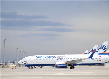 Sunexpress Dış Hat Uçuşlarına Başladı